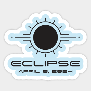 Eclipse Lover, Eclipse Event April 08, 2024 Sticker